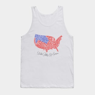 United States Of America Tank Top